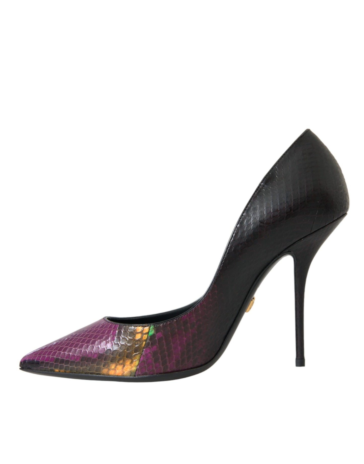 Dolce & Gabbana Multicolor Exotic Leather Heels Pumps Shoes Dolce & Gabbana