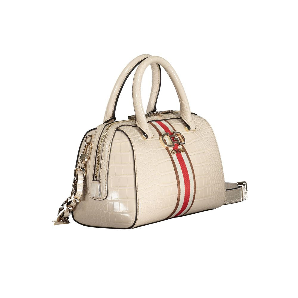 Guess Jeans Beige Polyethylene Handbag Guess Jeans