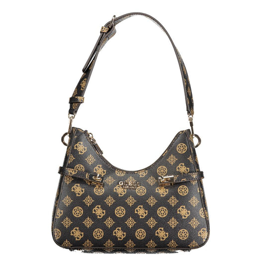 Guess Jeans Brown Polyethylene Handbag Guess Jeans