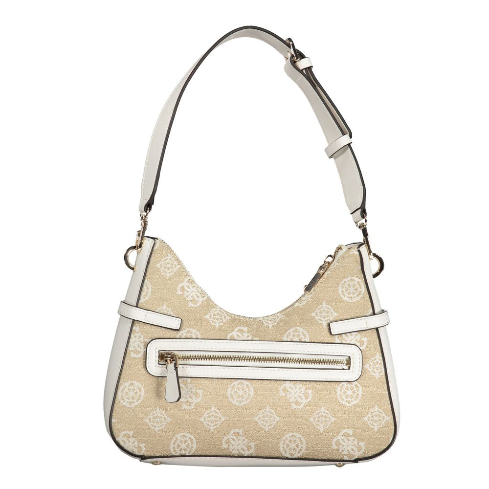 Guess Jeans White Polyethylene Handbag Guess Jeans