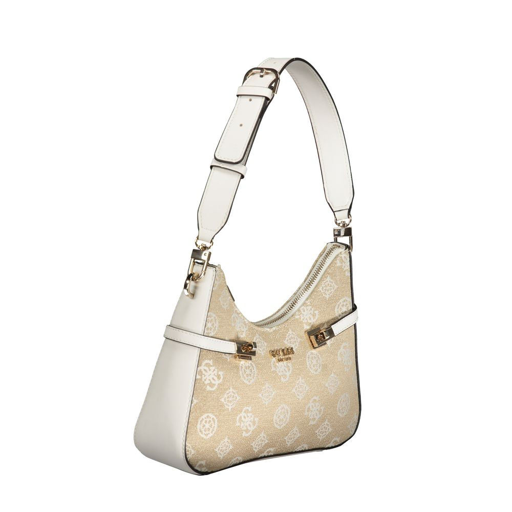 Guess Jeans White Polyethylene Handbag Guess Jeans