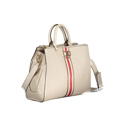 Guess Jeans Beige Polyethylene Handbag Guess Jeans