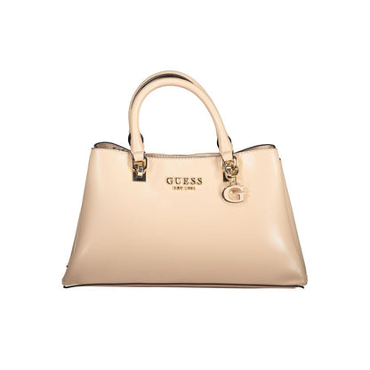 Guess Jeans Beige Polyethylene Handbag Guess Jeans