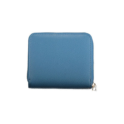 Guess Jeans Blue Polyethylene Wallet Guess Jeans