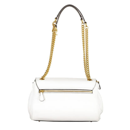 Guess Jeans White Polyethylene Handbag Guess Jeans