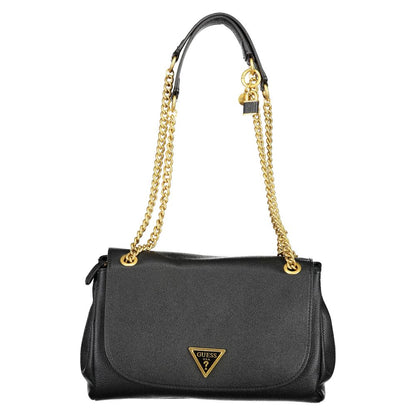 Guess Jeans Black Polyethylene Handbag