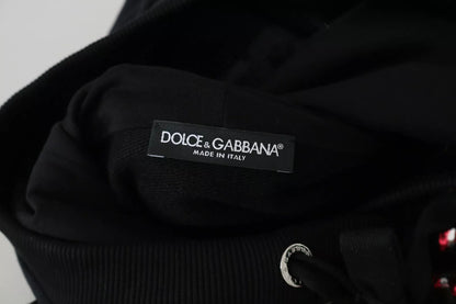 Dolce & Gabbana DG Sequined Hooded Pullover Sweater Dolce & Gabbana