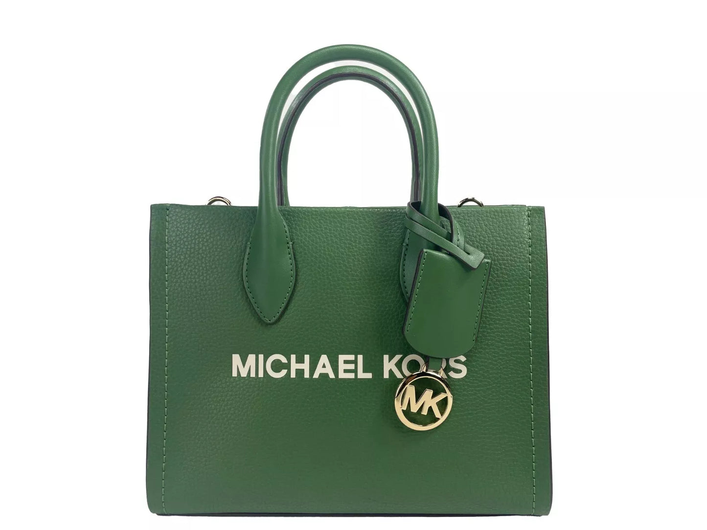 Michael Kors Mirella Small Leather Top Zip Shopper Tote Bag Michael Kors