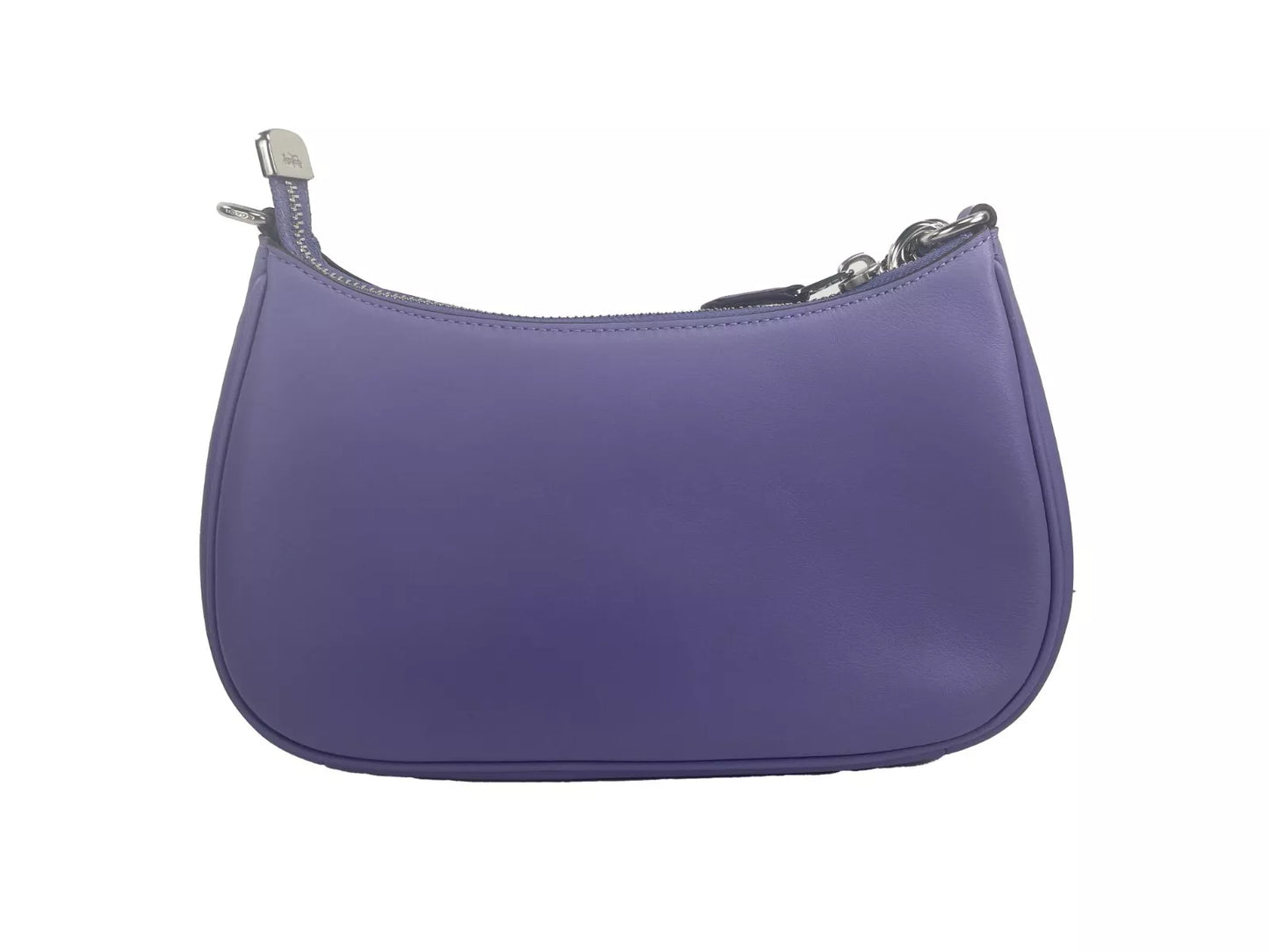 COACH Teri Smooth Leather Crossbody Bag Purse Purple COACH