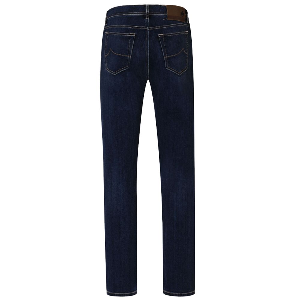 Jacob Cohen Blue Cotton Jeans & Pant Jacob Cohen