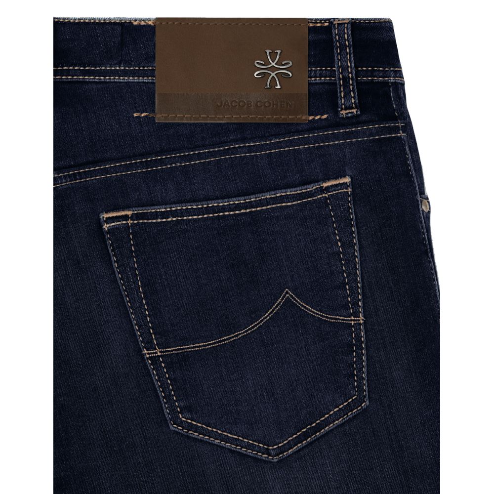 Jacob Cohen Blue Cotton Jeans & Pant Jacob Cohen