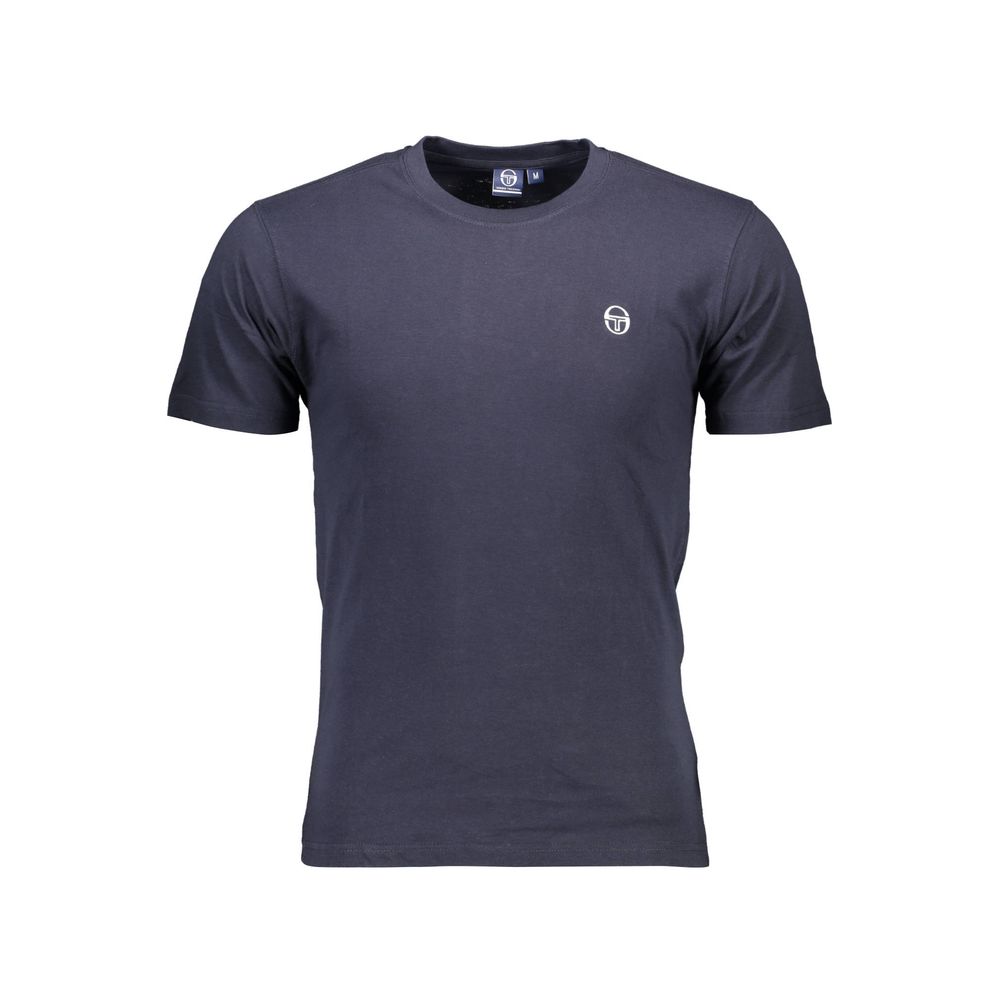 Sergio Tacchini Blue Cotton T-Shirt Sergio Tacchini