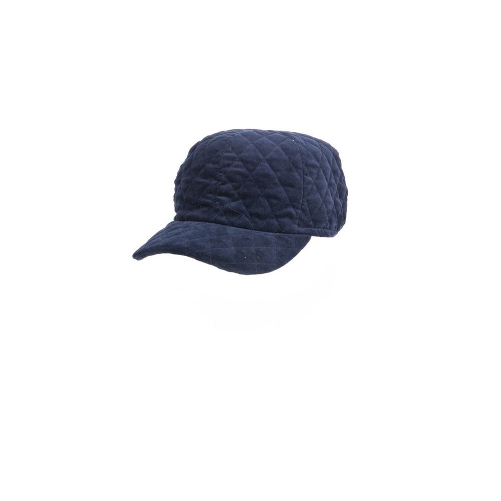 Denny Rose Blue Cotton Hat Denny Rose