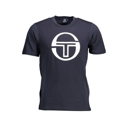 Sergio Tacchini Blue Cotton T-Shirt Sergio Tacchini