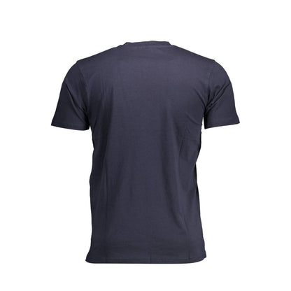 Sergio Tacchini Blue Cotton T-Shirt Sergio Tacchini