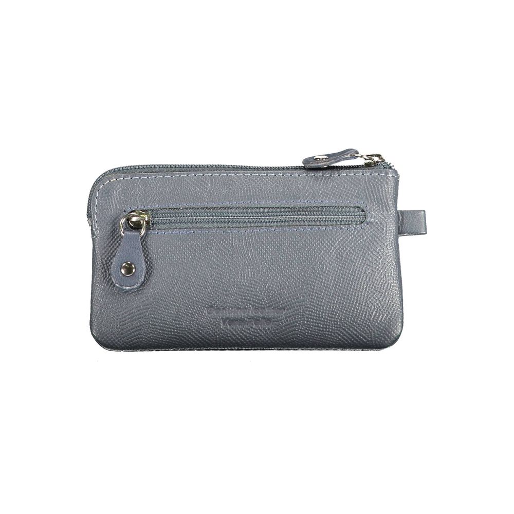 Sergio Tacchini Blue Leather Wallet Sergio Tacchini