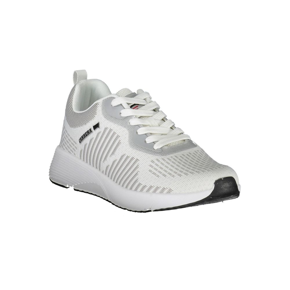 Carrera White Polyester Sneaker Carrera