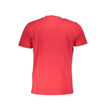 Cavalli Class Red Cotton T-Shirt Cavalli Class