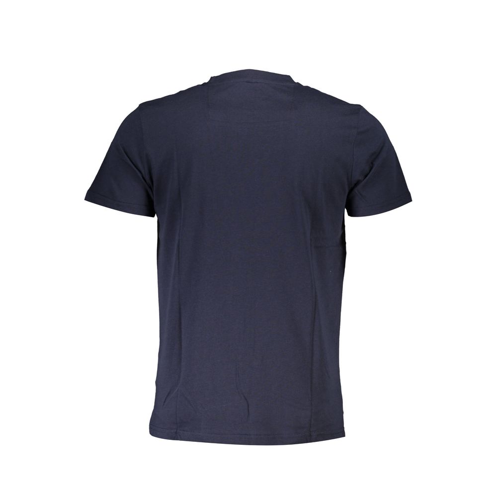 Cavalli Class Blue Cotton T-Shirt Cavalli Class