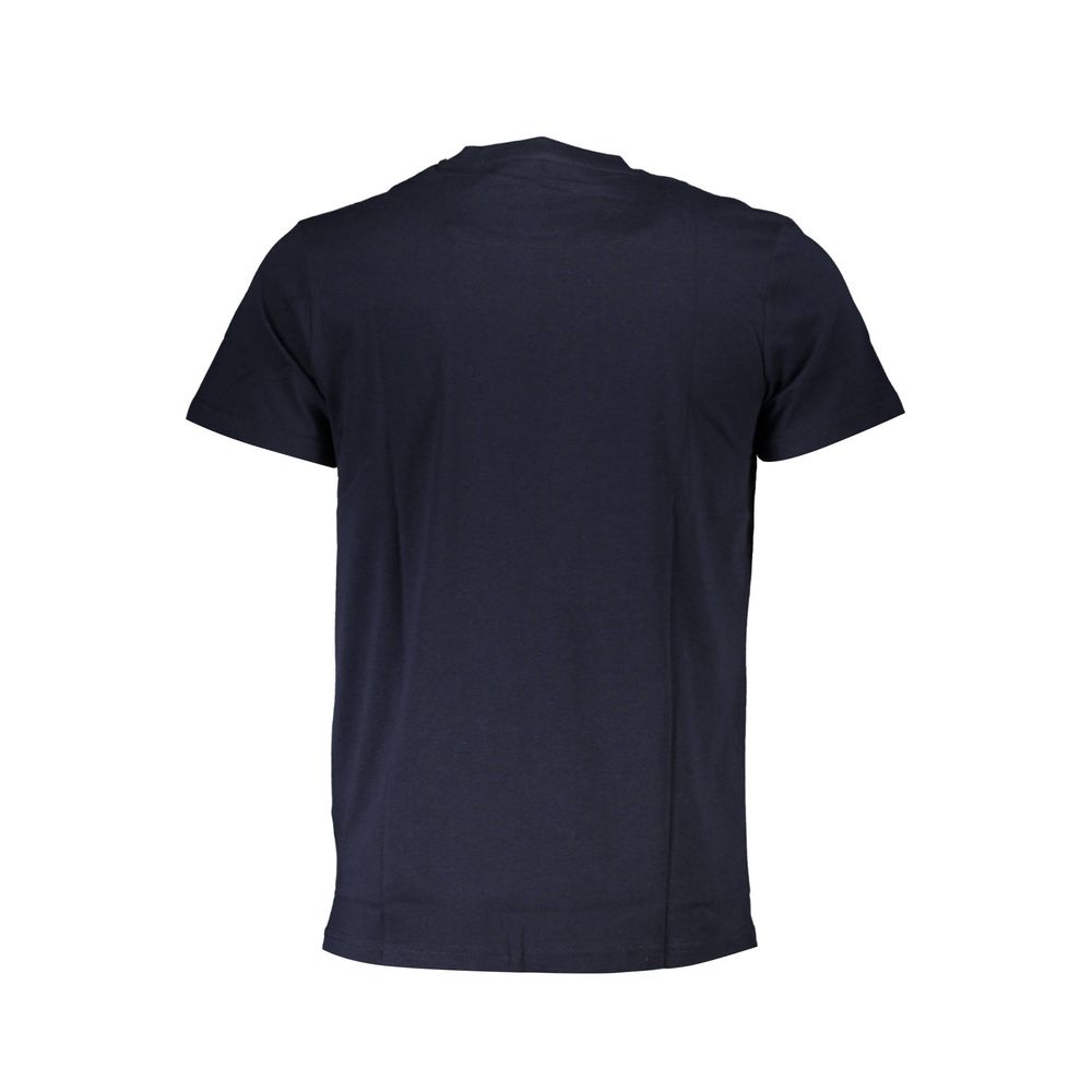 Cavalli Class Blue Cotton T-Shirt Cavalli Class