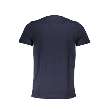 Cavalli Class Blue Cotton T-Shirt Cavalli Class