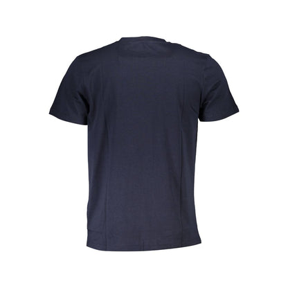 Cavalli Class Blue Cotton T-Shirt Cavalli Class