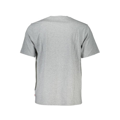 Levi's Gray Cotton T-Shirt Levi's