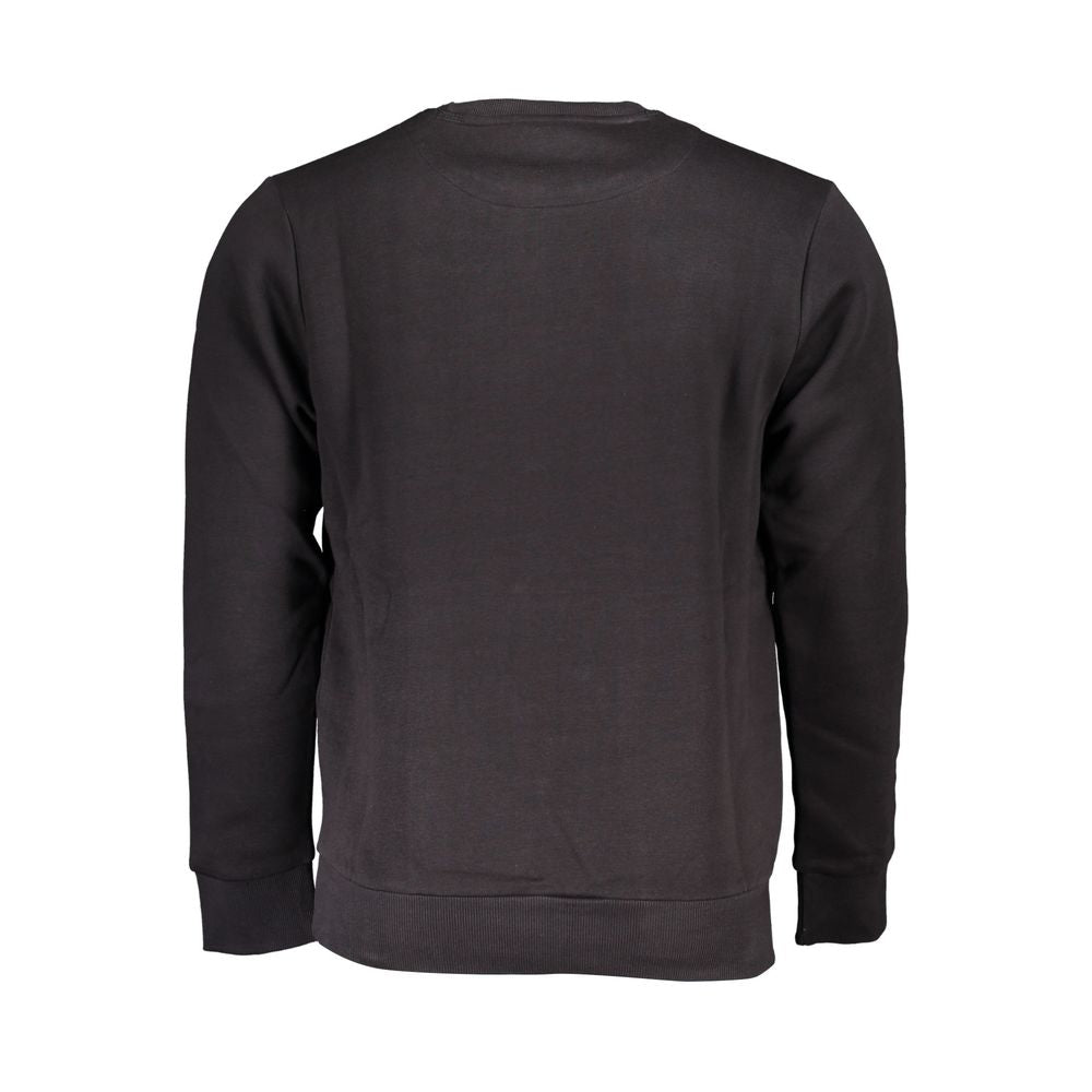 U.S. Grand Polo Black Cotton Sweater U.S. Grand Polo