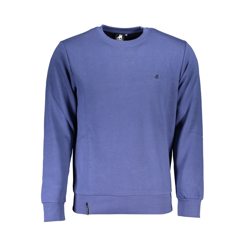 U.S. Grand Polo Blue Cotton Sweater U.S. Grand Polo