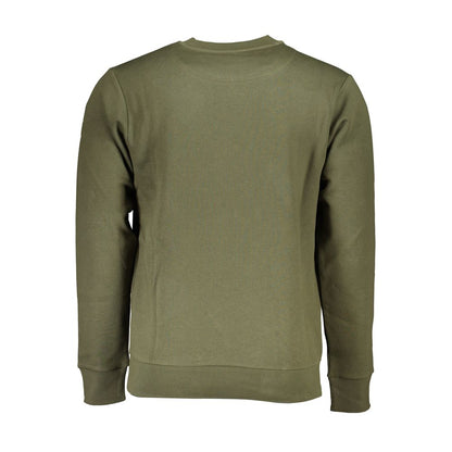 U.S. Grand Polo Green Cotton Sweater U.S. Grand Polo