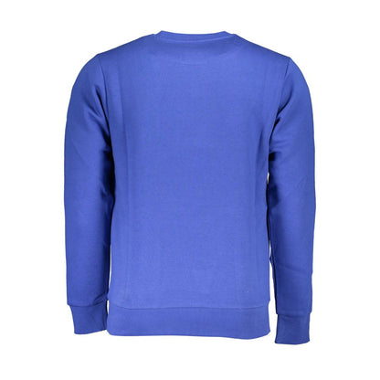 U.S. Grand Polo Blue Cotton Sweater U.S. Grand Polo