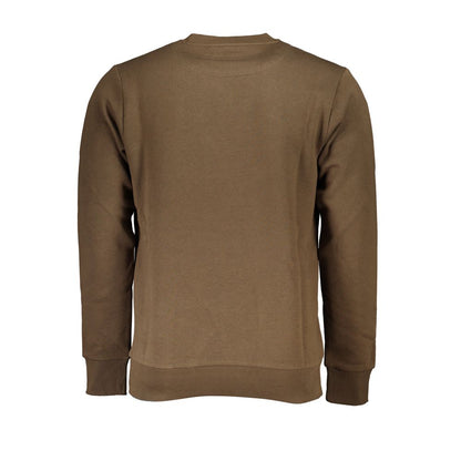 U.S. Grand Polo Brown Cotton Sweater U.S. Grand Polo