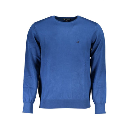 U.S. Grand Polo Blue Nylon Sweater U.S. Grand Polo