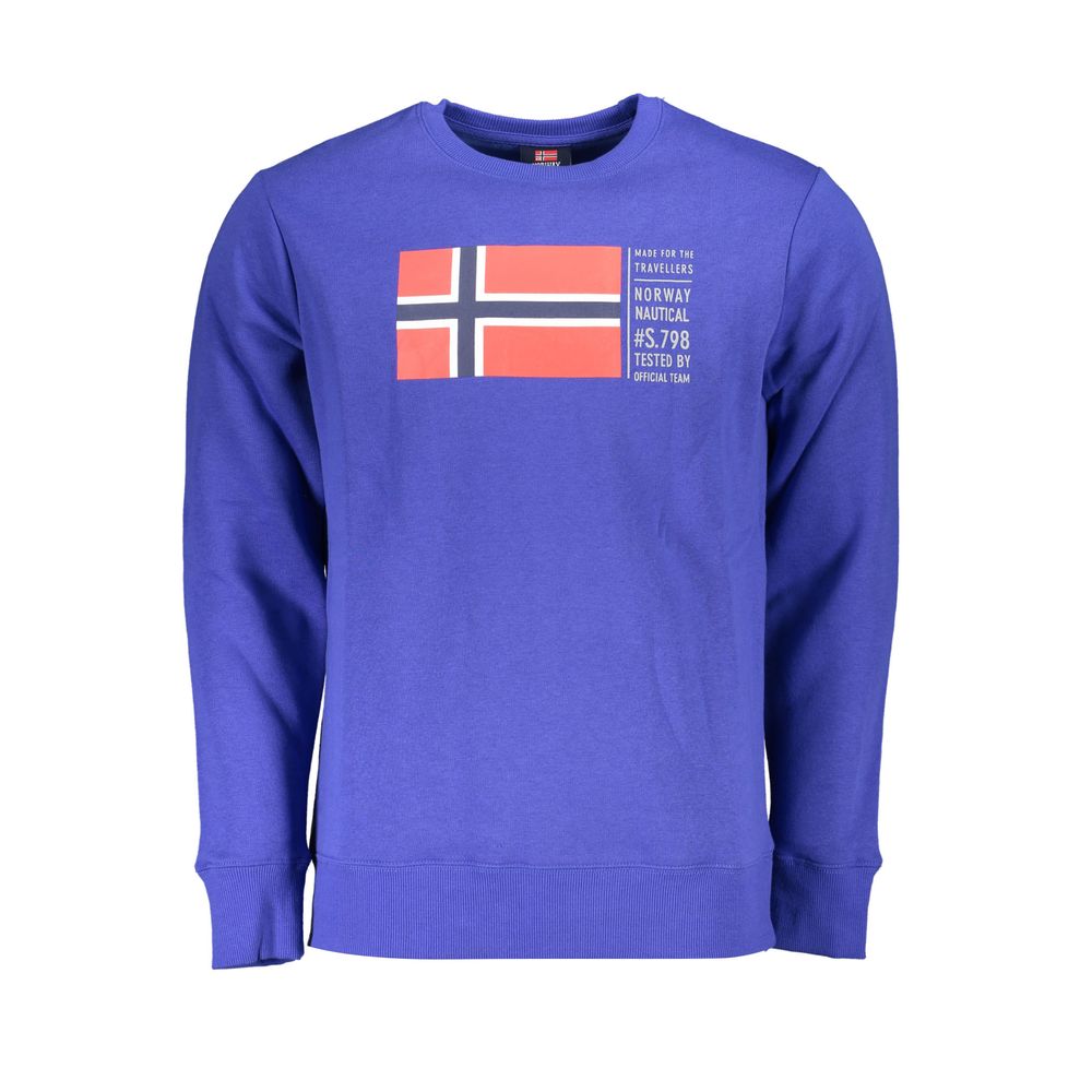 Norway 1963 Blue Cotton Sweater Norway 1963