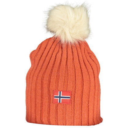 Norway 1963 Orange Polyester Hat Norway 1963