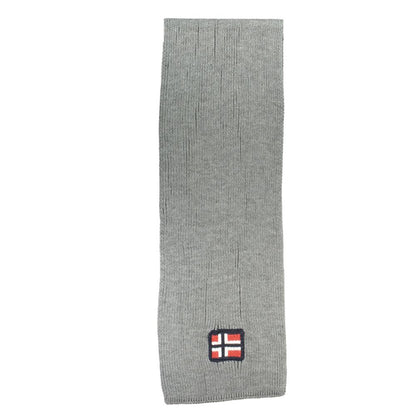 Norway 1963 Gray Acrylic Scarf Norway 1963