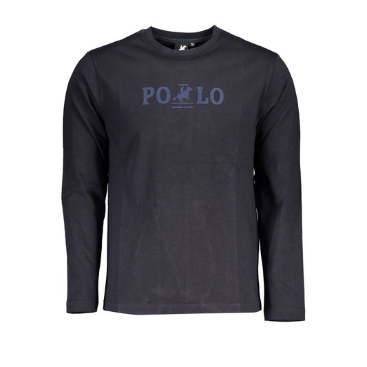 U.S. Grand Polo Blue Cotton T-Shirt U.S. Grand Polo