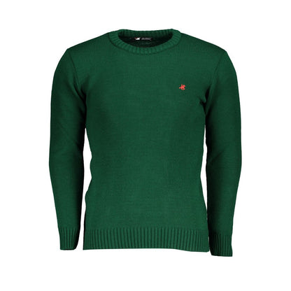 U.S. Grand Polo Green Fabric Sweater U.S. Grand Polo