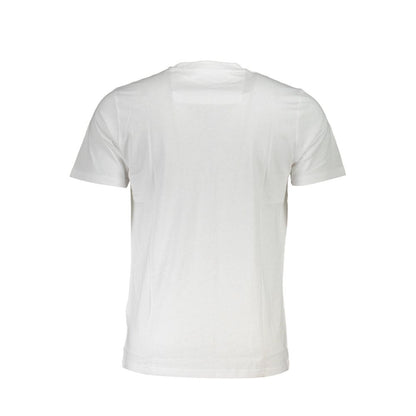 Cavalli Class White Cotton T-Shirt Cavalli Class