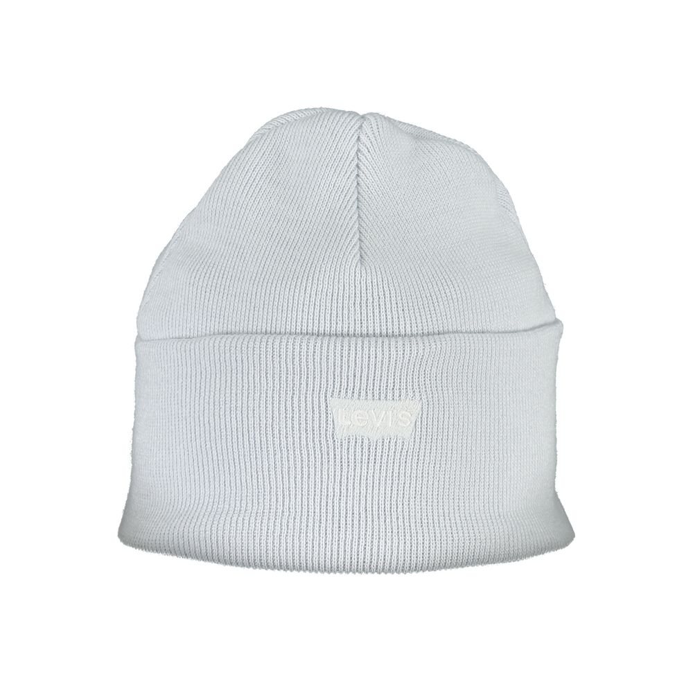 Levi's Light Blue Acrylic Hats & Cap Levi's