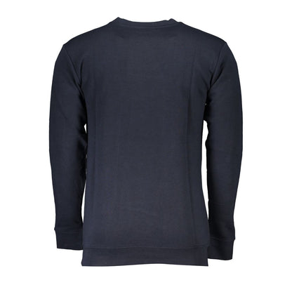 Cavalli Class Blue Cotton Sweater Cavalli Class