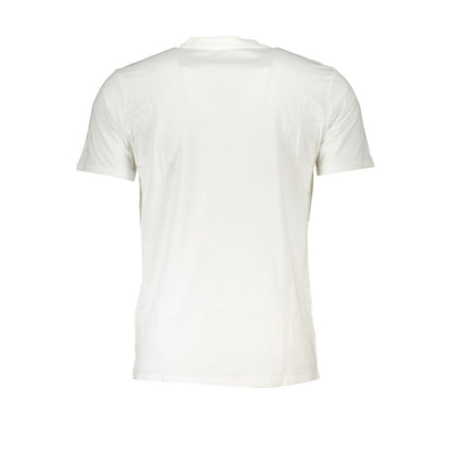 Cavalli Class White Cotton T-Shirt Cavalli Class