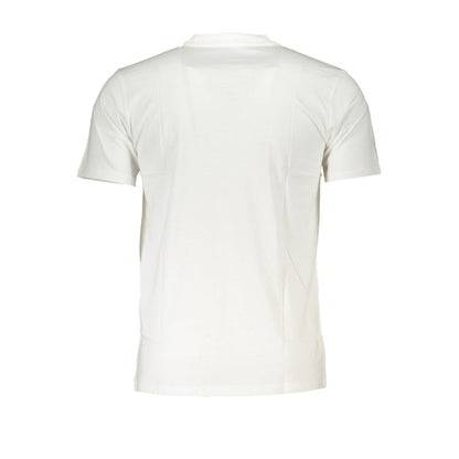 Cavalli Class White Cotton T-Shirt Cavalli Class