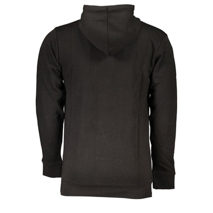 Cavalli Class Black Cotton Sweater