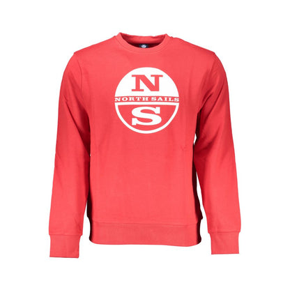 North Sails Red Cotton Sweater North Sails