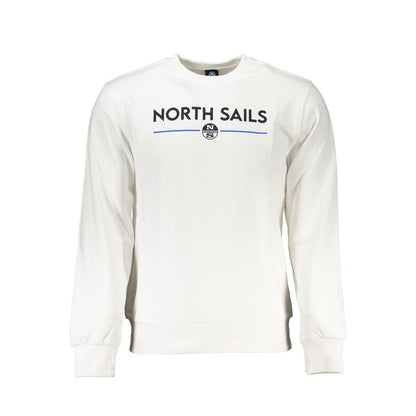 North Sails White Cotton Sweater North Sails