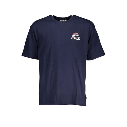 Fila Blue Cotton T-Shirt Fila