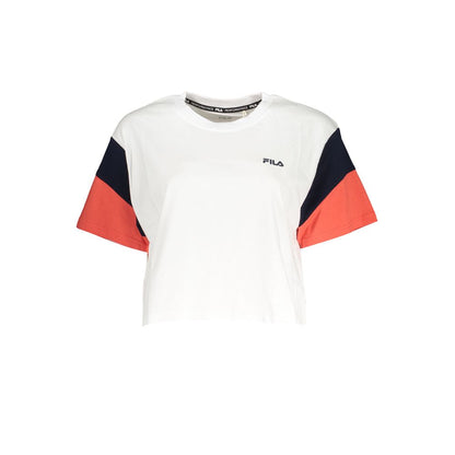 Fila White Cotton Tops & T-Shirt Fila