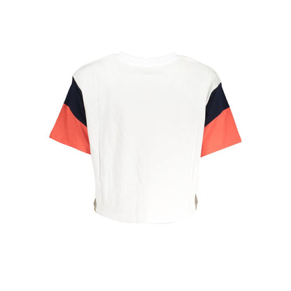 Fila White Cotton Tops & T-Shirt Fila