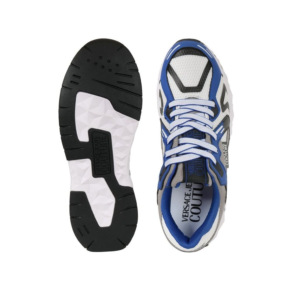 Versace Jeans Blue Nylon Sneaker Versace Jeans